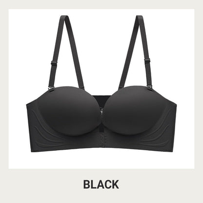 💖 NEW! Front Buckle Invisible Strap Push Up Bra