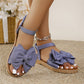 💖 NEW ARRIVAL! Bow Flat Sandals
