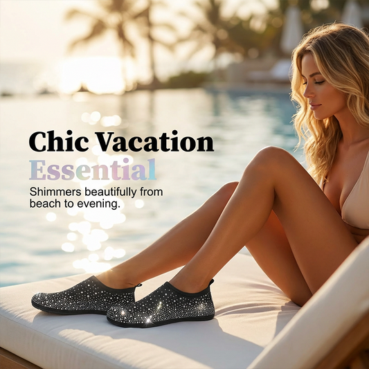 🏖️Summer Hot Sale-50% OFF🌊👣Womens Barefoot Water Shoes Travel House Slippers for Indoor and Outdoor
