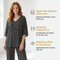 ✨ Hot Sale! V-Neck Polka Dot 2-Piece Set - Effortless Comfort! ✨