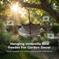Creative Umbrella Bird Feeder & Bath - Enhance Garden Life