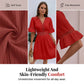✨Flash Sale! Elegant V-Neck Lace Dress 🏖️ Your Summer Vacation Essential!