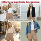 Women's High-Waist Pleated Shorts - Elegant, Comfy & Versatile