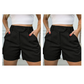 Women's High-Waist Pleated Shorts - Elegant, Comfy & Versatile