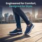 Men's Breathable Slip-On Walking Shoes - Lightweight & Non-Slip