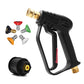 High-Pressure Washer Gun with 5 Nozzles