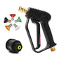 High-Pressure Washer Gun with 5 Nozzles