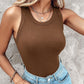 💖Last Day Special Price 💲33!!💖Ribbed Stretchy Tank Top with Shelf Bra
