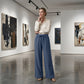 Women's Casual Wide-Leg Trousers