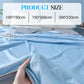 rivoneed Cooling Blanket, designed specifically for those who feel the heat—a lightweight, breathable, extra-long, double-sided sheet made of bamboo fiber rayon, offering comfortable bedding and making a great gift for spring.