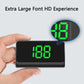 HUD Vehicle GPS Digital Speedometer