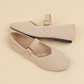 Breathable Square Toe Ballet Flats