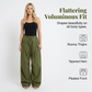 🏖️New arrival 40% OFF!😎Voluminous Pleated Lantern Trousers