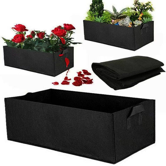 🌱 50% OFF Fabric Raised Garden Bed Planter with Dividers | Breathable Grow Bag for Vegetables, Herbs & Flowers