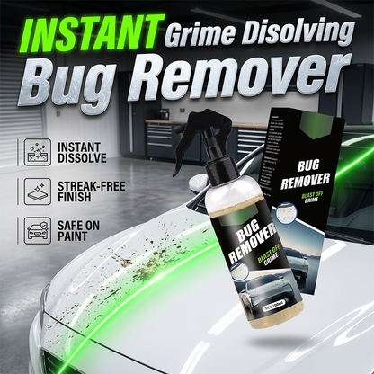 🚗 50% OFF Car Bug & Grime Remover Spray | Fast Enzyme Cleaner for Bug Splatter, Sap & Bird Droppings