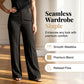 👖 50% OFF Women's High-Waist Wide-Leg Pants | Flowy Slimming Casual Trousers