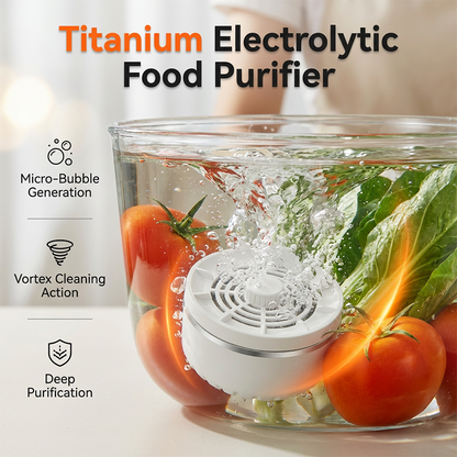 🥦✨ Flash Sale | Electrolytic Food Purifier | Fruit & Vegetable Cleaning Machine