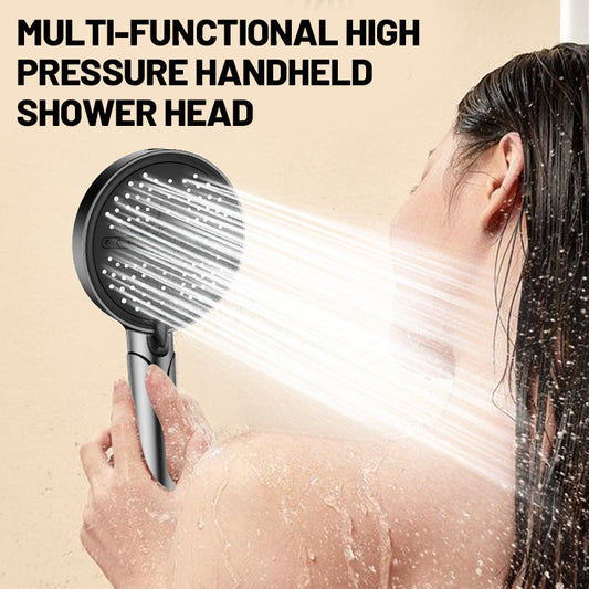 🚿🔥 Flash Sale | 5-Mode High Pressure Shower Head with Built-In Spray Gun
