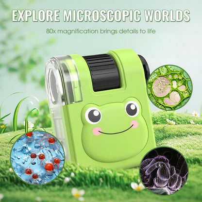 🔥Sold out fast – 50% off🎁Portable educational microscope for kids