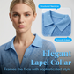 ☀️ Women's Short Sleeve Knit Button-Down Shirt | Soft, Breathable & Casual Chic 👚
