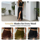 ✨ Women’s Short Sleeve Top & Slit Midi Skirt Set – Effortless Chic & Summer Ready