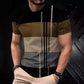 🔥 Men's Modern Graphic Print Crew Neck T-Shirt – Casual Streetwear Cotton Blend Tee