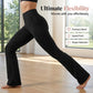 ✨ Women's Stretchy Bootcut Workout Pants – High-Waisted Tummy Control Flared Yoga Pants