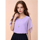 👚✨ Women's Premium Blend Fitted Blouse – Elegant Batwing Sleeve Banded Hem Tunic Top