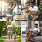 🏖️👕 Men's Summer Color-Block Sportswear Set – Breathable Athletic T-Shirt & Drawstring Shorts 2-Piece Outfit