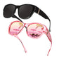 ☀️Big Sunglasses to Wear Over Glasses for Women