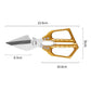 ✂️ Multifunctional Heavy-Duty Kitchen Shears – Ultra Sharp Stainless Steel All-Purpose Scissors