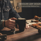 Novelty Gun Mug with Lid for Office & Home