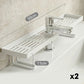 No-Drill Kitchen Sink Sponge Holder & Drain Rack