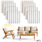 Patio Sofa Cushion Cover – Stretch, Water-Resistant ✨