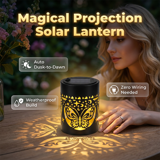 Outdoor Decorative Solar Shadow Projection Lamp