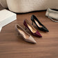 Women's Patent Leather Stiletto Pumps with Red Sole