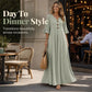 Women’s V Neck Loose Maxi Dress