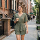 Women's Casual V-Neck Romper