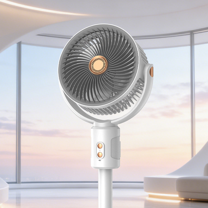 Retractable & Cordless Fan with Remote Control