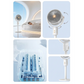 Retractable & Cordless Fan with Remote Control