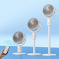 Retractable & Cordless Fan with Remote Control