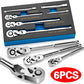 6-Piece Flex Head Ratchet Wrench Set