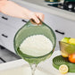 Multipurpose Rice Washing Bowl Strainer with Handle