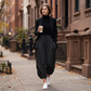 Women's Casual Wide Leg Polka Dot Pants