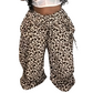 Women's Casual Wide Leg Polka Dot Pants