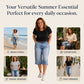 Women's Relaxed-Fit Denim Bermuda Shorts
