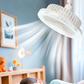 E27 360° Rotating Ceiling Fan with Remote Control