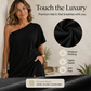 Women's Summer One-Shoulder Dress with High Slit
