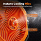 Solar Portable Misting Camping Fan with Remote