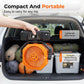Solar Portable Misting Camping Fan with Remote